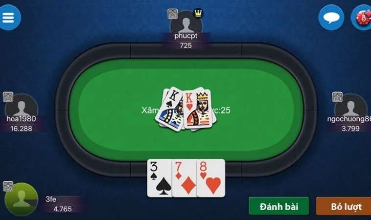 Bàn chơi Sâm Lốc Nhà Cái Sclub88