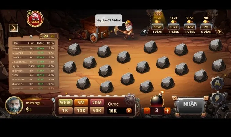 Cut Stone Tại Sclub88