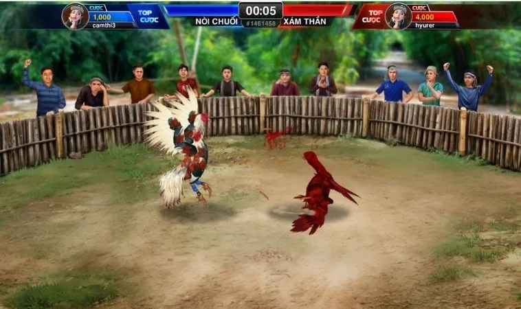 Giao diện chơi Đá Gà 3D Tại Sclub88