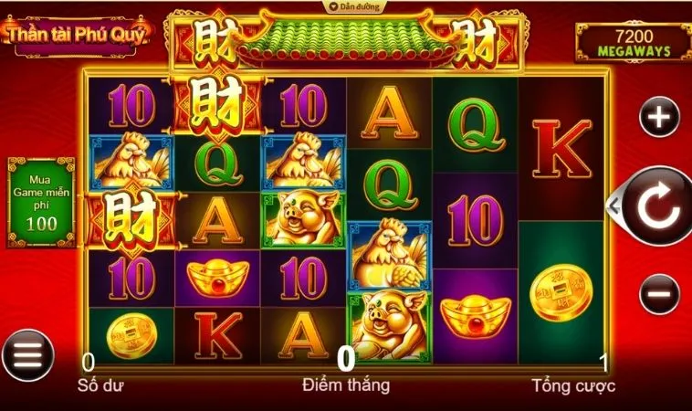 Đồ họa game Nổ Hũ Thần Tài Tại Sclub88 thiết kế ấn tượng