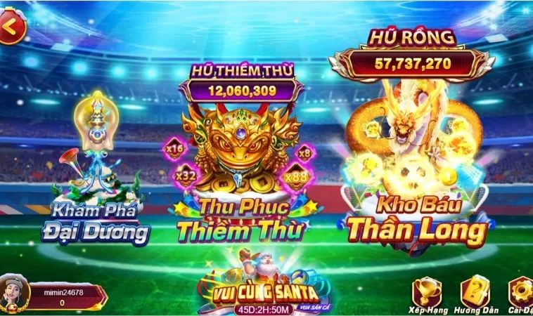 Bí Kíp Chinh Phục Vua Bắn Cá Sclub88 Siêu Đơn Giản Dành Cho Ngư Thủ Mới 2 Các phòng chơi trong game Vua Bắn Cá Sclub88